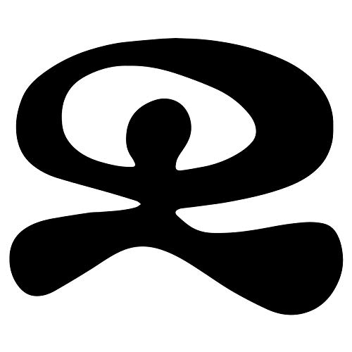 Custom Vinyl Pegatina Indalo Almeria Interior o Exterior 10x8cm (Rosa)