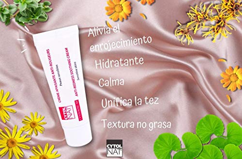 CYTOLROSE® AR 40 ml, Crema calmante antirojeces para pieles sensibles - A base de oligoelementos marinos y extractos vegetales