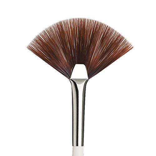 da Vinci 474 693 Máscara Brush/Fan Brush, fuerte fibra sintética, Paquete 1er (1 x 1 pieza)