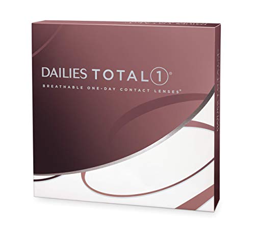 Dailies Total 1 10075059 Lentes de Contacto, R 8.5, D 14.1, Dioptría -1,25-90 Unidades