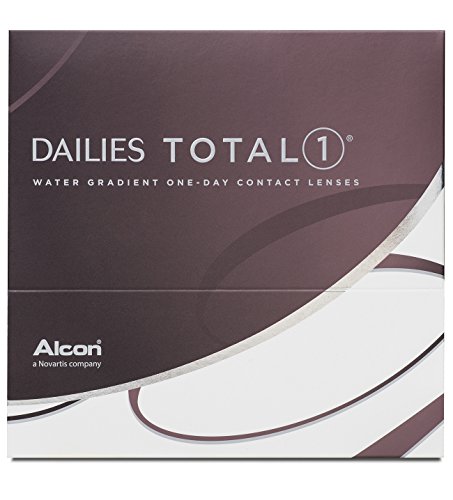 Dailies Total 1 10075059 Lentes de Contacto, R 8.5, D 14.1, Dioptría -1,25-90 Unidades
