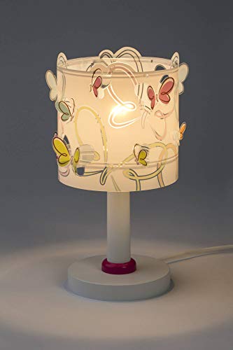Dalber Lámpara de sobremesa Butterfly E14, Multicolor