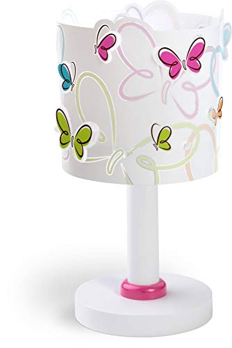 Dalber Lámpara de sobremesa Butterfly E14, Multicolor