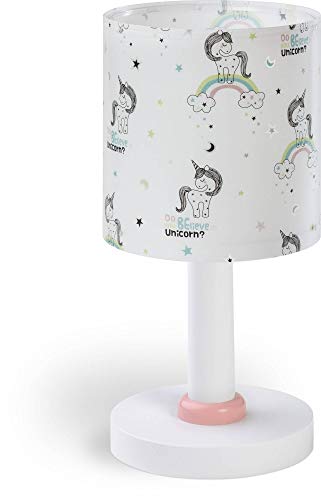 Dalber Unicorns Lámpara infantil de sobremesa, Multicolor