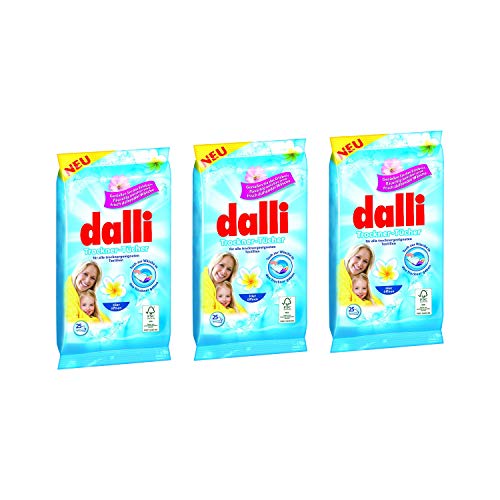Dalli secadora suavizante disfrutan de la experiencia del lino perfumado suave y fresco mullido (3x25)