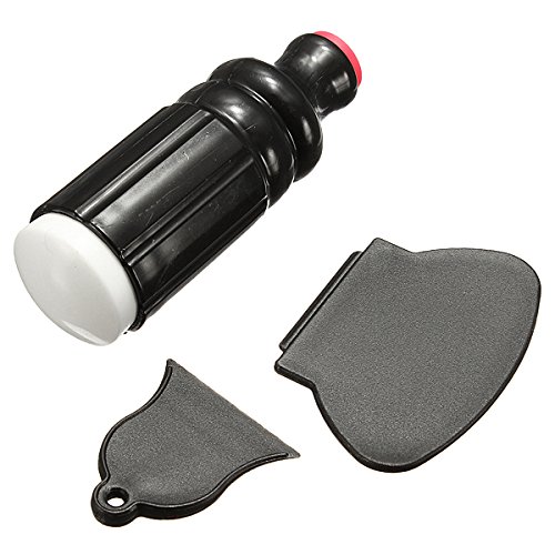 DancingNail 3 Estampador Sellos Nail Art DIY Nail Impresion 3 Plantilla Herramienta accesorio Herramienta/Accesorio para Nail art/Manicura,Plantilla Stamper/ Scraper Nail Art Polish ,Manicura Arte Uña