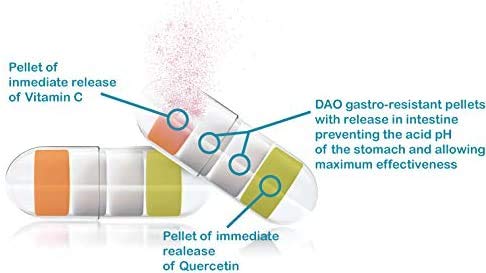 DAOfood - Manejo Dietético del déficit de DAO - 60 Cápsulas con Pellets Gastrorresistentes