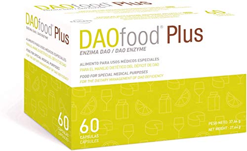 DAOfood - Manejo Dietético del déficit de DAO - 60 Cápsulas con Pellets Gastrorresistentes