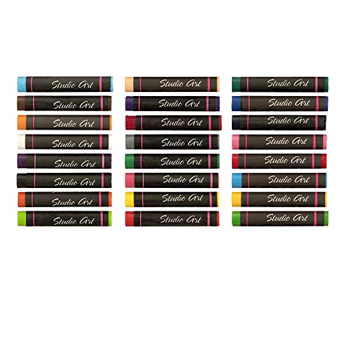 Darice- Caja de Madera con Set artístico Profesional, Multicolor, 14.5x9.1x2.9 Inches (1103-08)