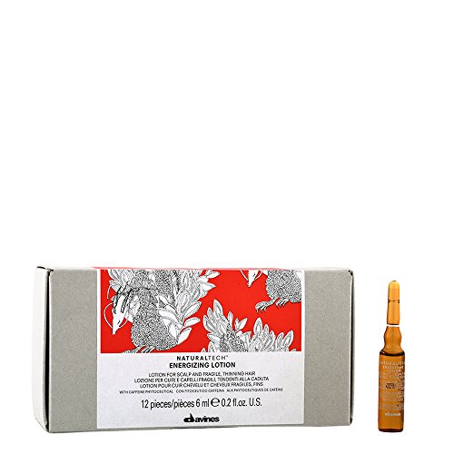 Davines Natural Tech Energizing Lotion (For Scalp & Fragile, Thinning Hair) 12X6ml/0.2Oz by Davines