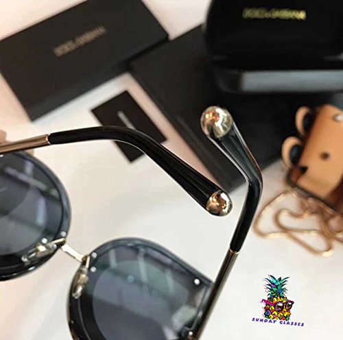 day spring online shop Gafas de Sol Hombre Mujer Crystal Details Dolce & Gabban a DG6121B DG Sunglasses - Brown