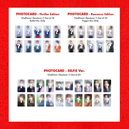 DAY6 3rd Mini Album - SHOOT ME : YOUTH PART 1 [ Trigger Ver. ] CD + Photobook + Clear Card + Tatoo Sticker + Photocard + FREE GIFT / K-POP Sealed