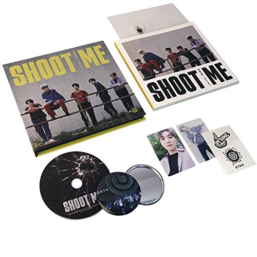 DAY6 3rd Mini Album - SHOOT ME : YOUTH PART 1 [ Trigger Ver. ] CD + Photobook + Clear Card + Tatoo Sticker + Photocard + FREE GIFT / K-POP Sealed