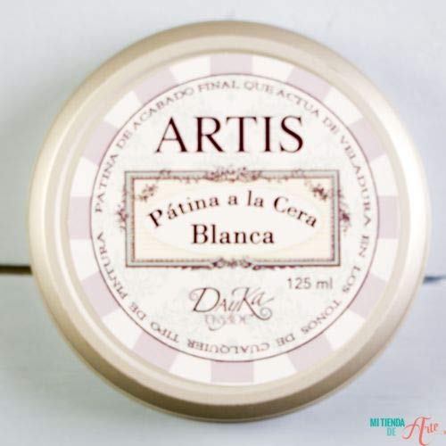 Dayka Trade Pátina protector natural a la cera, blanca, Multicolor, Talla unica