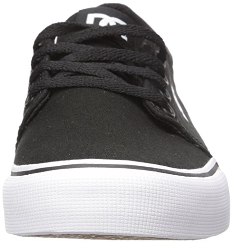DC Shoes (DCSHI) Trase TX-Low-Top Shoes for Boys, Zapatillas de Skateboard para Niños, Black/White, 31 EU