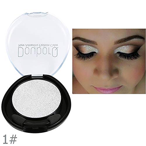 De sombra de ojos maquillaje paleta de sombra de ojos metalizada Ombre Infaillible paleta de polvo de sombra Cuite única al horno en Shimmer yiitay