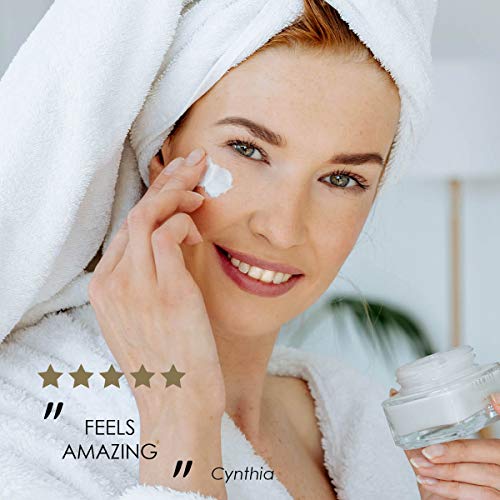 Dead Sea Mud Cream | Crema Facial | Crema con Minerales del Mar Muerto | Crema para cara Antiarrugas | Crema Antiojeras | Crema hidratante Mujer y Hombre | Tarro 50 ml. | Premier by Dead Sea Premier