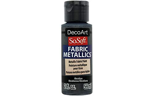 Deco Art TEJIDO SO-SOFT METLC OBSIDIANO, talla única