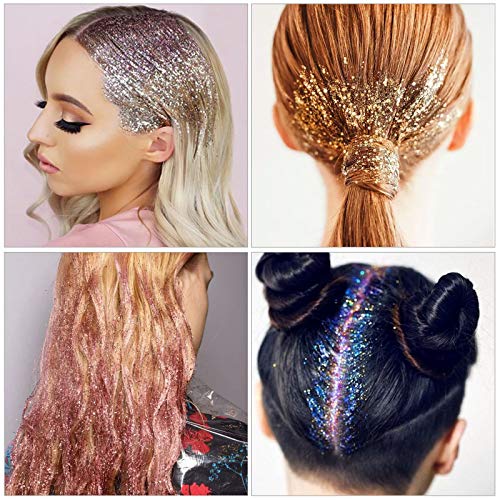 Decoración para uñas, maquillaje con purpurina en polvo, 45 colores