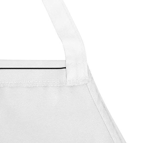 Delantal ajustable con texto "Happy Palm Sunday Wishes" para cocina, restaurante, bar, delantal negro, unisex