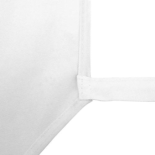 Delantal ajustable con texto "Happy Palm Sunday Wishes" para cocina, restaurante, bar, delantal negro, unisex