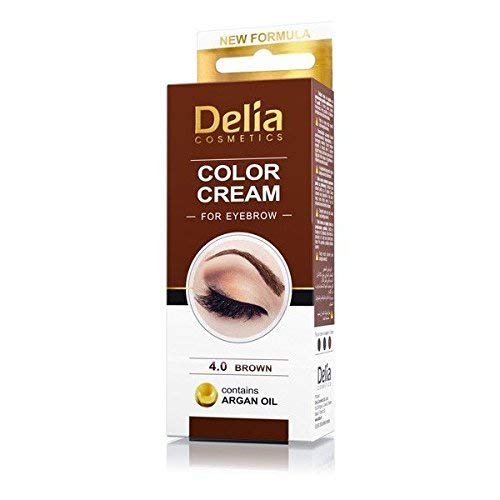 Delia Henna color Cream Eyebrow Professional 4.0 Brown
