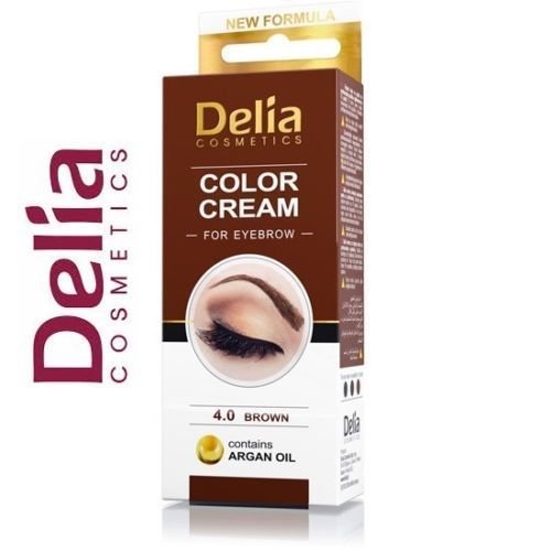 Delia Henna Crema Cejas Pestañas Profesionales En Color Tint Tinte Kit Set Brown