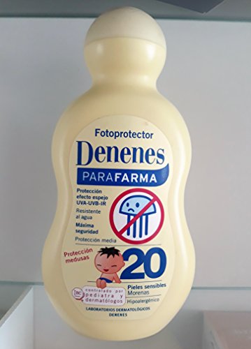 Denenes Parafarma Fotoprotector SPF 20 Protección Medusas 200 ml