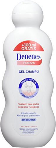 Denenes Protech- Gel Champú, Unisex, 600 ml + 100 ml