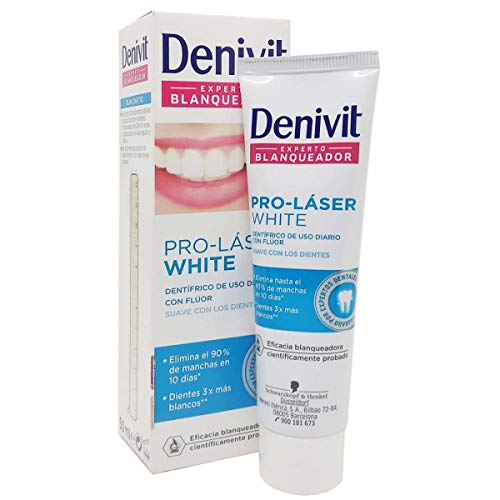 Denivit - Pro-Laser White - Experto blanqueador - Dientes 3 veces más blancos - 50ml