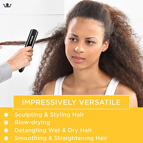 Denman D31 - Cepillo, color negro