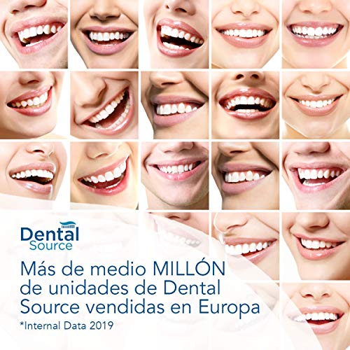 Dental Source TOTAL CLEAN - Cabezales de recambio para Oral-B cepillo de dientes eléctrico - Fabricado en USA - Compatible con brackets o implantes dentales - Pack de 4