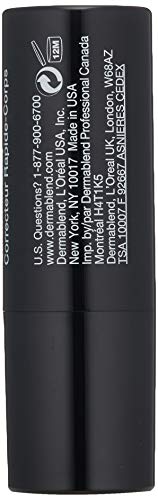 Dermablend Professional Quick-Fix Body - Full Coverage Foundation Makeup Stick - Covers Tattoos, Birthmarks, Blemishes - Dermatologist-Created, Fragrance-Free, Allergy-Tested - 0C Linen, 0.42 oz.