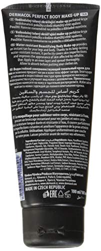 Dermacol – perfecto cuerpo maquillaje, perfectamente cubre cualquier imperfections- 100 ml … (Tan)