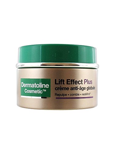Dermatoline Cosmetic Lift Effect Plus - Crema antiedad global para pieles maduras normales, 50 ml
