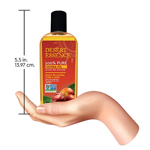 DESERT ESSENCE - 100% Pure Jojoba Oil - 4 fl. oz. (118 ml)
