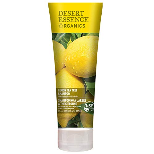 Desert Essence Lemon Tea Tree Shampoo Unisex No profesional Champú 237ml - Champues (Unisex, No profesional, Champú, Cabello graso, 237 ml, Protección, Fortalecimiento)