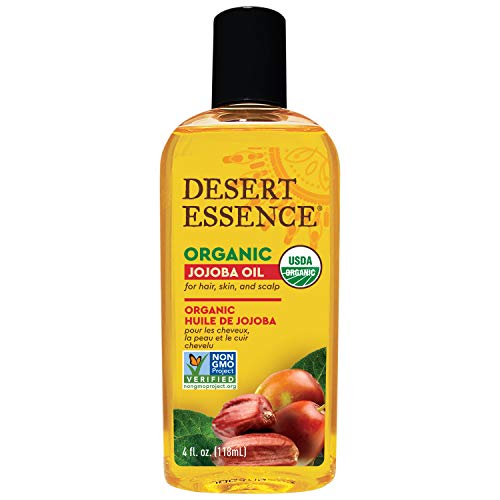 Desert Essence Organic Jojoba Oil - aceites para el cabello (Mujeres, Blonde hair, Brittle hair, Cabello mixto, Curly hair, Cabello dañado, Cabello seco, Cabello teñido, Moisturising)