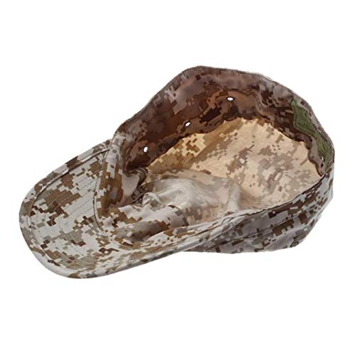 Desierto Camuflaje Digital Sombrero Plano Top Models Un Vestido (r) Del Ejército Militar Sun Urbana Gorra Con Visera Para Hombre Sombrero De La Señora Camo Camuflaje Selva Béisbol - Desierto Digital