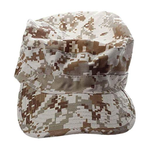 Desierto Camuflaje Digital Sombrero Plano Top Models Un Vestido (r) Del Ejército Militar Sun Urbana Gorra Con Visera Para Hombre Sombrero De La Señora Camo Camuflaje Selva Béisbol - Desierto Digital