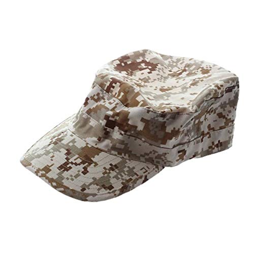 Desierto Camuflaje Digital Sombrero Plano Top Models Un Vestido (r) Del Ejército Militar Sun Urbana Gorra Con Visera Para Hombre Sombrero De La Señora Camo Camuflaje Selva Béisbol - Desierto Digital