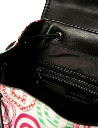 Desigual 20SAKA071001U - Bolso mochila de Sintético Mujer 10.5x31.5x28.5 cm (B x H x T)