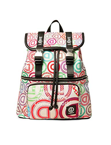 Desigual 20SAKA071001U - Bolso mochila de Sintético Mujer 10.5x31.5x28.5 cm (B x H x T)