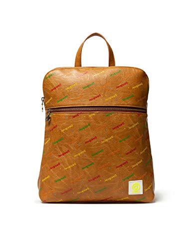 Desigual Back_intra Nanaimo - Mochila para mujer, color beige (11 x 35,5 x 28 cm)