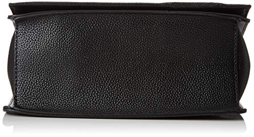 Desigual - Bag Dark Amber Imperia Women, Bolsos bandolera Mujer, Negro, 10x16x23 cm (B x H T)