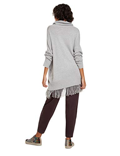 Desigual Pullover MARYLEBONE Suéter, Negro (Storm Front 2104), XL para Mujer