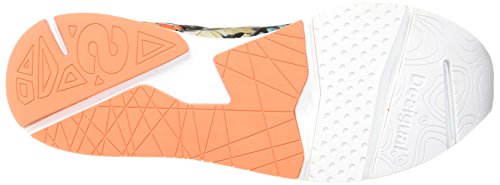 Desigual Shoe Me, Zapatillas Deportivas para Interior para Mujer, Naranja (Papikra), 41 EU