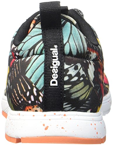 Desigual Shoe Me, Zapatillas Deportivas para Interior para Mujer, Naranja (Papikra), 41 EU