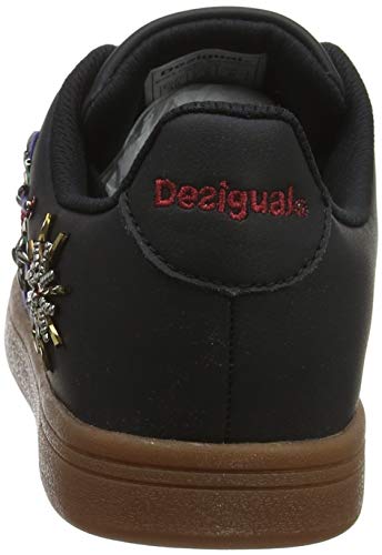 Desigual Shoes Cosmic New Galactic, Zapatillas para Mujer, Negro (Black 2000), 39 EU