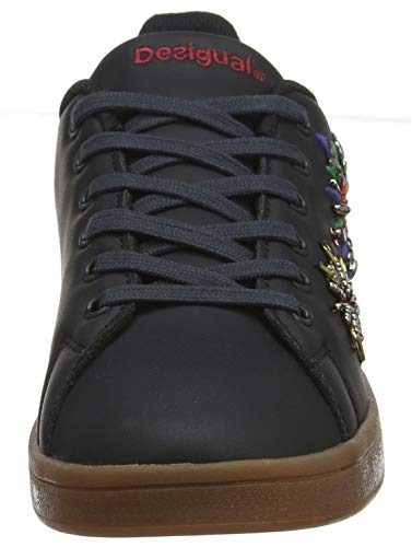 Desigual Shoes Cosmic New Galactic, Zapatillas para Mujer, Negro (Black 2000), 39 EU